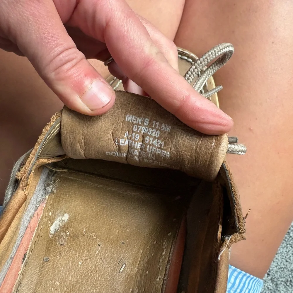 Sperry Classic Brown Leather Boat Shoes